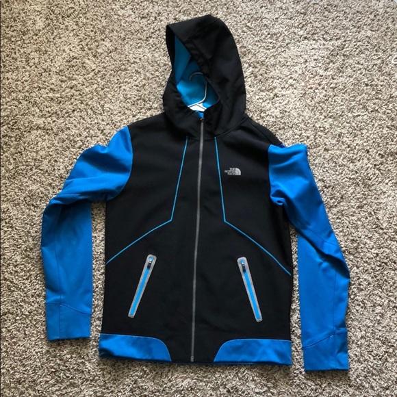 Neon North Face Light Weather Jacket - Picture 1 of 6